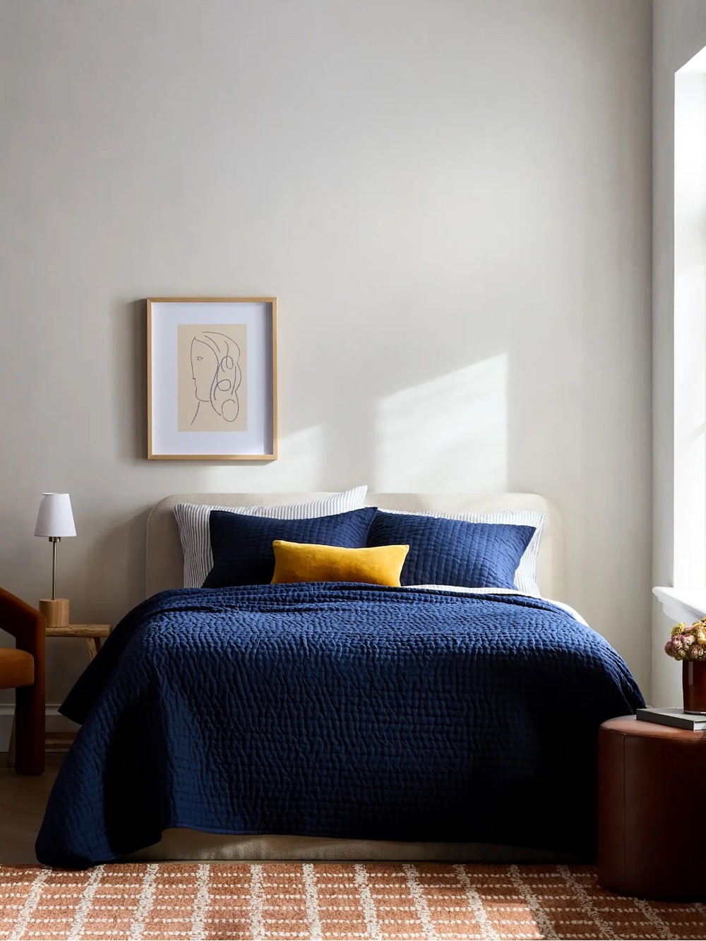 Quince European Linen Cotton Stitch Quilt Set